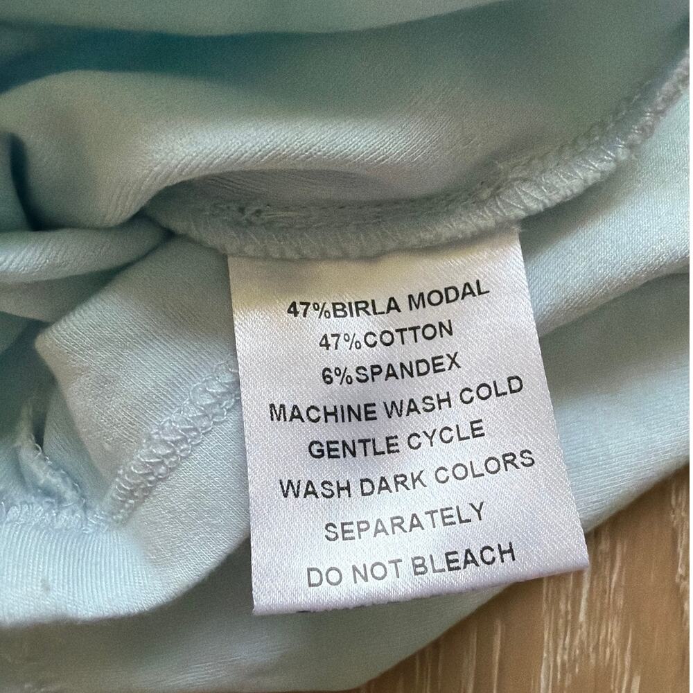 Sunny De Mini Baby Tee Size XS Light Blue - Picture 5 of 5